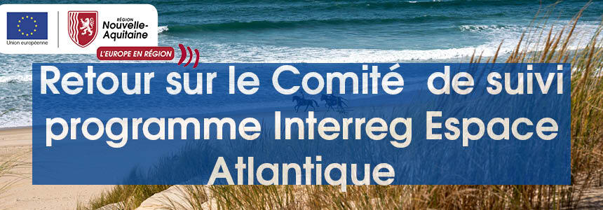 Comité de suivi du programme Interreg Espace Atlantique